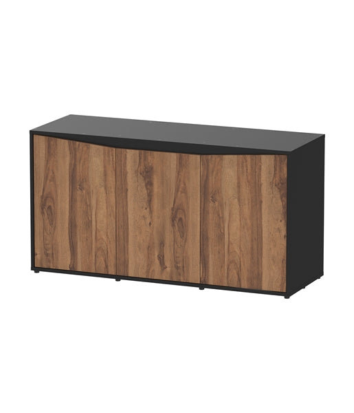 AQUATLANTIS MEUBEL SPLENDID 150X50 ZWART-001 & DONKER NOTEN-098