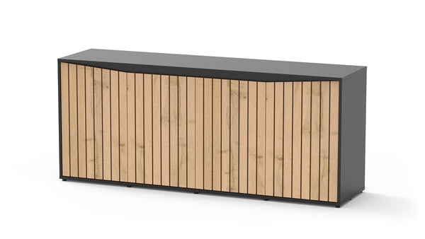 AQUATLANTIS MEUBEL SPLENDID 200 ZWART-001 & LICHT NOTEN-009