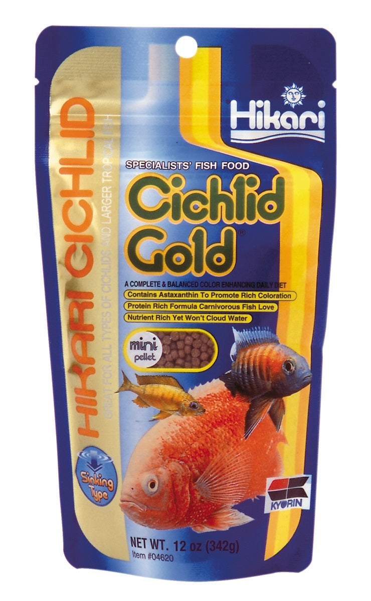 Hikari sinking cichlid gold mini 342 gr
