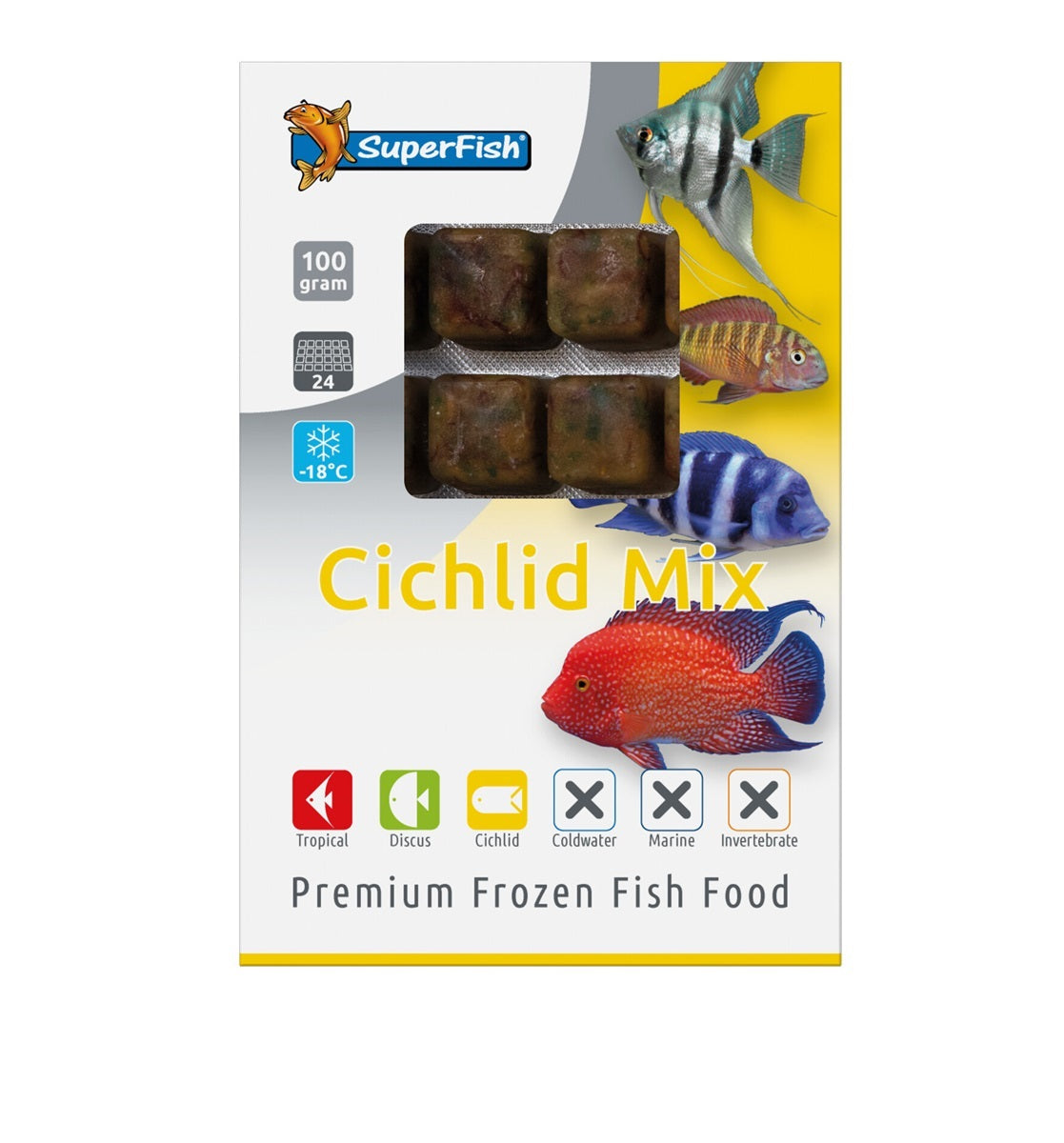 Cichlid mix 100 gr