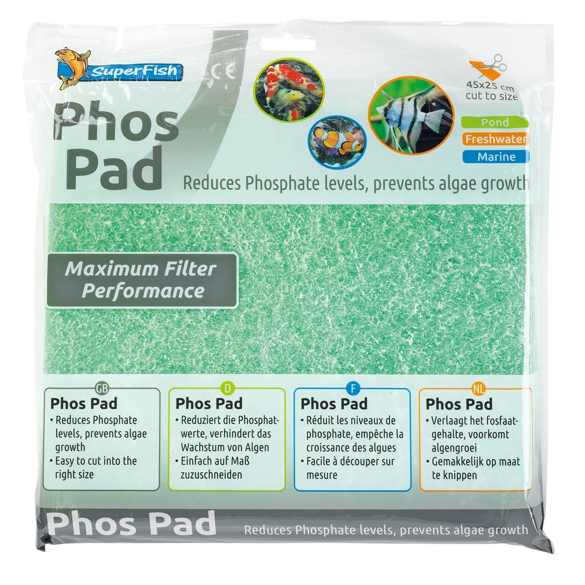 SF PHOS PAD 45x25 CM