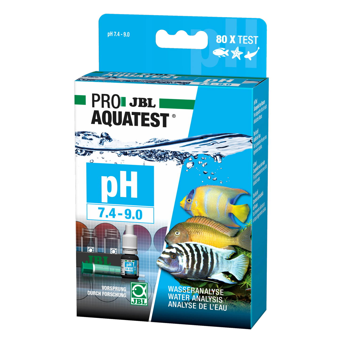 JBL Pro aqua test Ph 7.4-9.0
