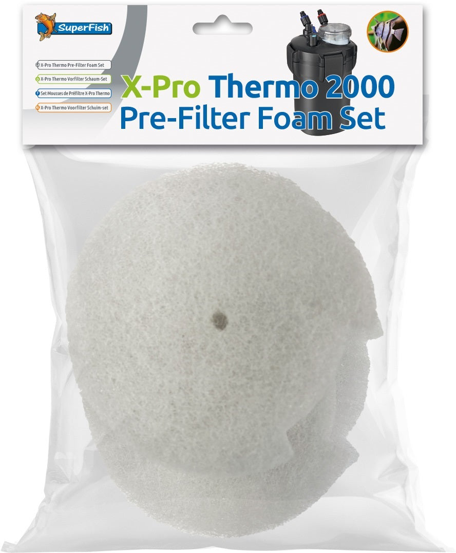 SF X PRO THERMO 2000 PRE FILTER SCHUIM SET 3X