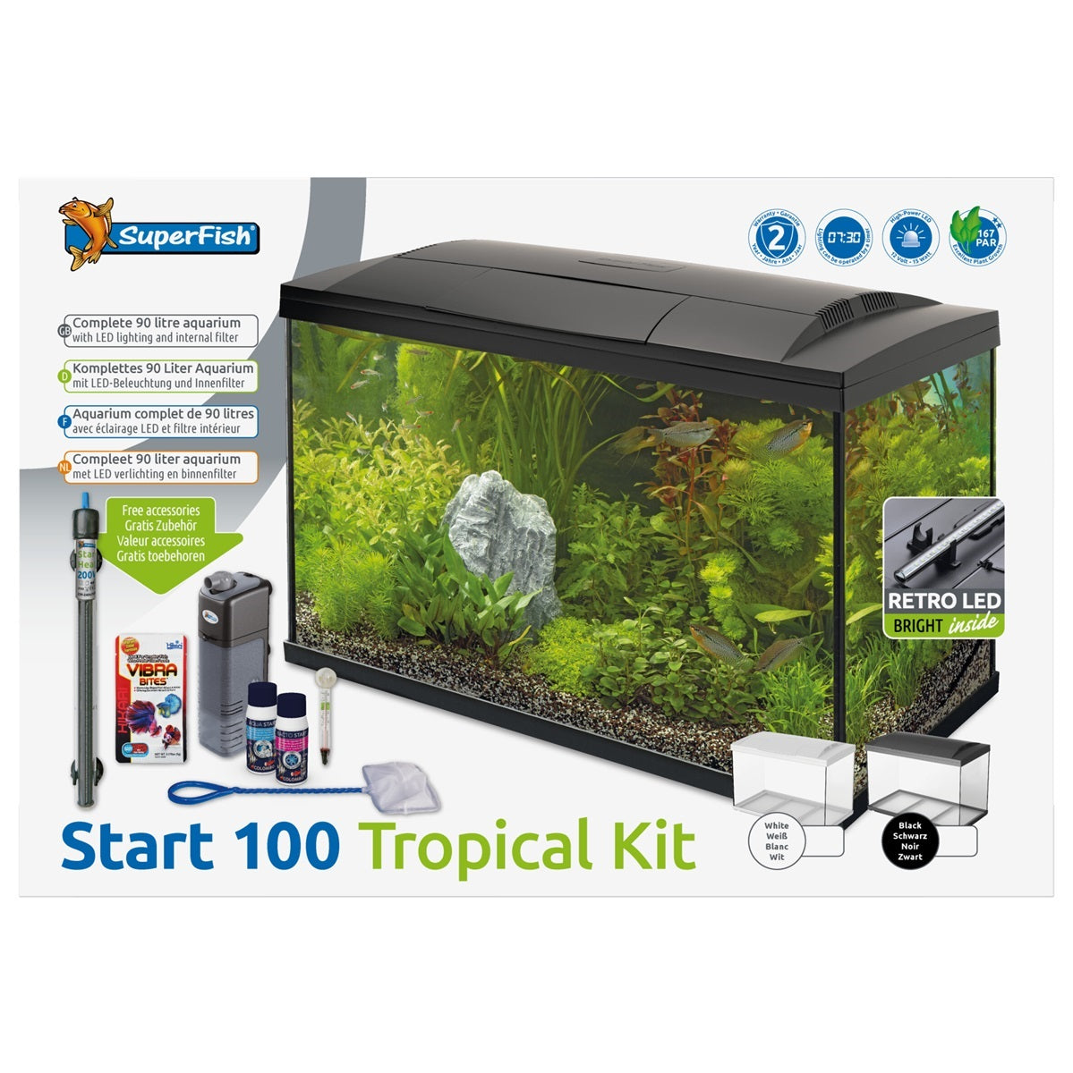 SF START 100 TROPICAL KIT ZWART