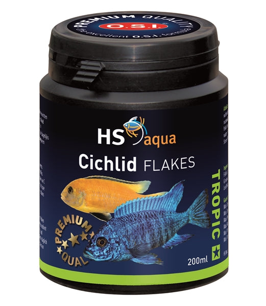 HS AQUA CICHLID FLAKES 200 ML