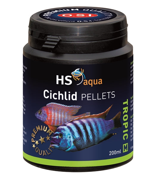 HS AQUA CICHLID PELLETS M 200 ML