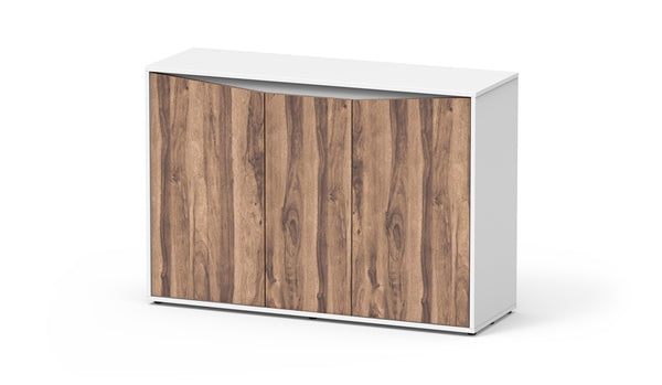 AQUATLANTIS MEUBEL SPLENDID 120X40 WIT-025 & DONKER NOTEN-098