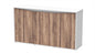 AQUATLANTIS MEUBEL SPLENDID 150X40 WIT-025 & DONKER NOTEN-098