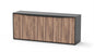 AQUATLANTIS MEUBEL SPLENDID 200 ZWART-001 & DONKER NOTEN-098