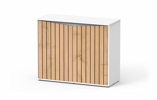 AQUATLANTIS MEUBEL SPLENDID 100 WIT-025 & LICHT NOTEN-009