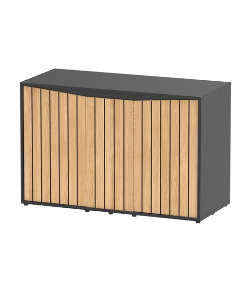 AQUATLANTIS MEUBEL SPLENDID 120X50 ZWART-001 & LICHT NOTEN-009