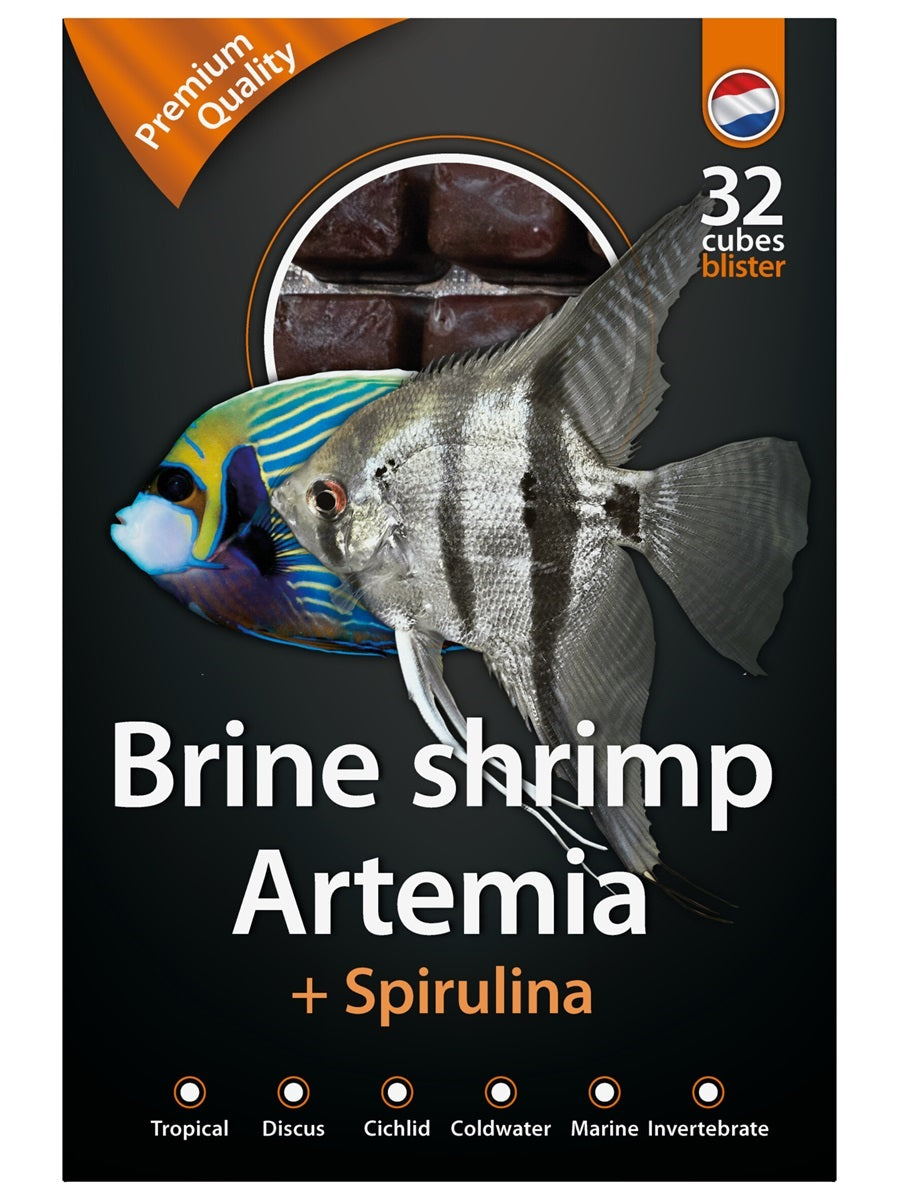 Artemia en spirulina  100 gr