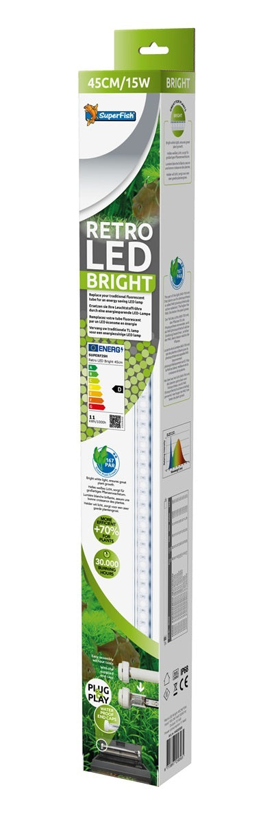 SF RETRO LED BRIGHT T8&T5 45 CM/15 WATT