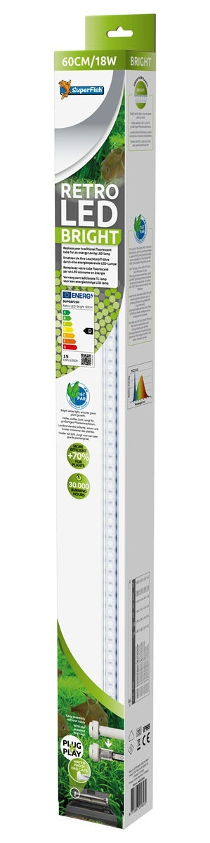 SF RETRO LED BRIGHT T8&T5 60 CM/18 WATT
