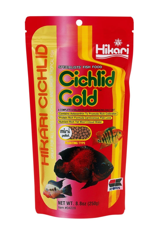 Hikari cichlid gold mini 250 gr