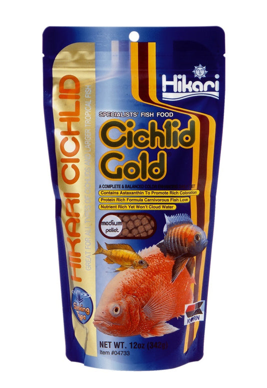 Hikari sinking cichlid gold medium 342 gr