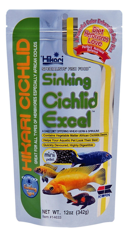 Hikari cichlid sinking excel 342 gr