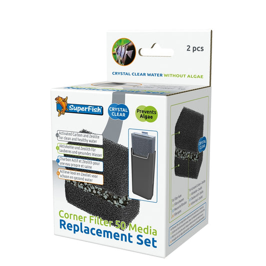 SF CORNER FILTER 50 MEDIA VERVANG SET