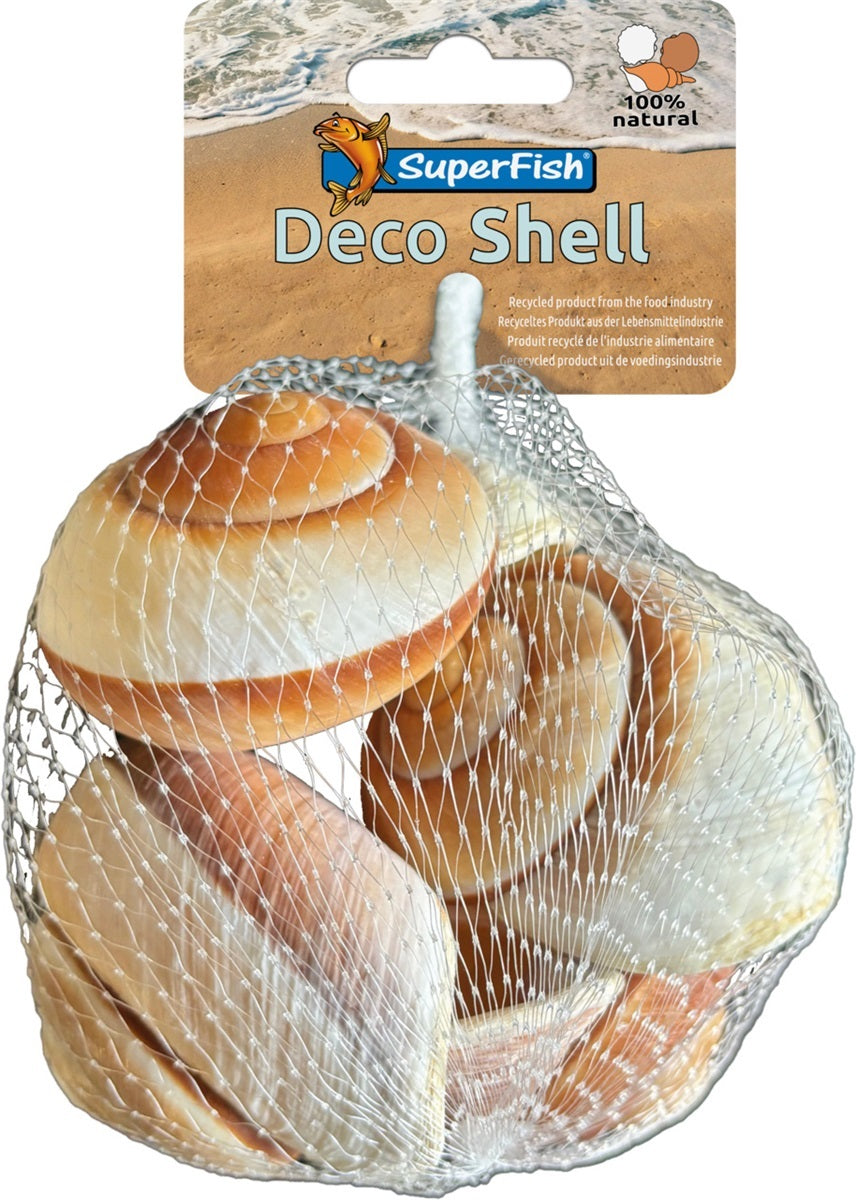 SF DECO SCHELP SLAK BRUIN-WIT 170 GRAM