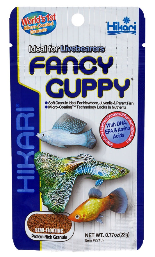 Hikari guppy food, 22 gr
