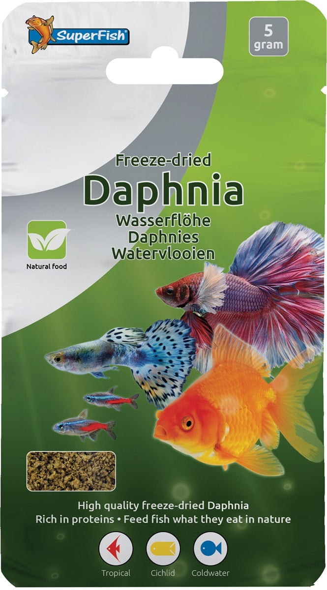 Gevriesdroogde daphnia 5 gr