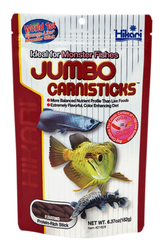 Hikari jumbo carnisticks 182 gr