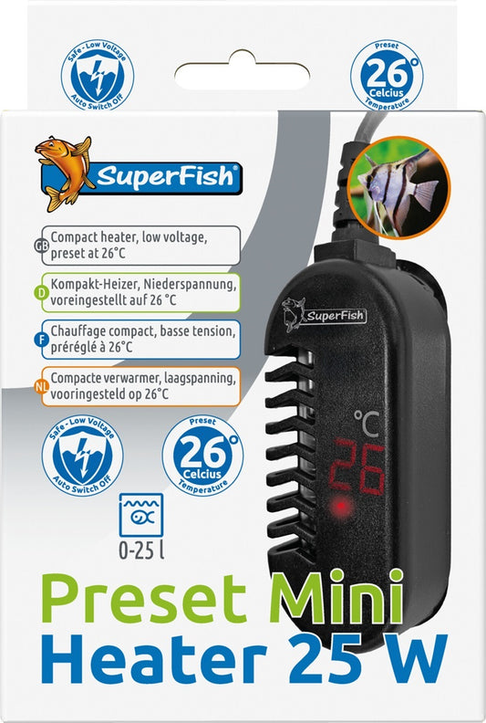 SF PRESET MINI HEATER 25 WATT