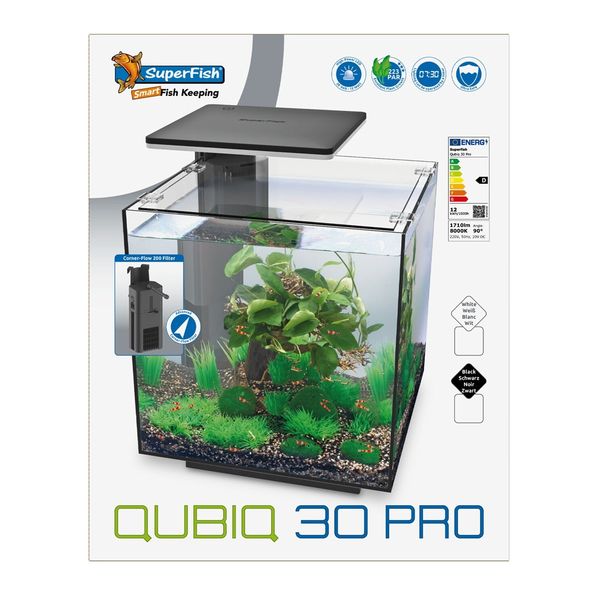 SF QUBIQ 30 PRO ZWART