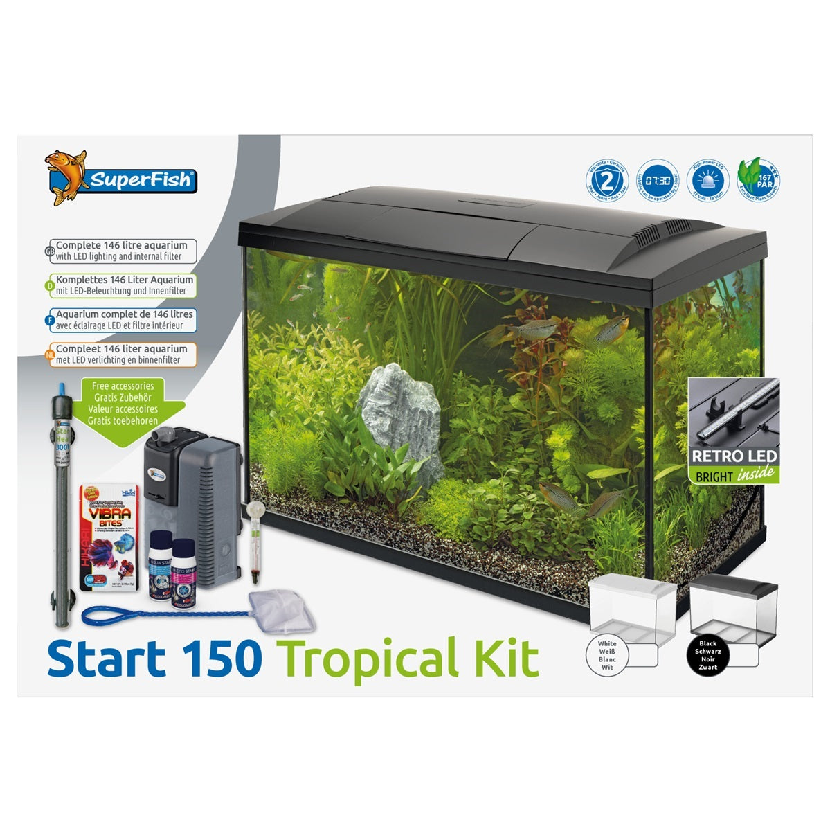 SF START 150 TROPICAL KIT ZWART