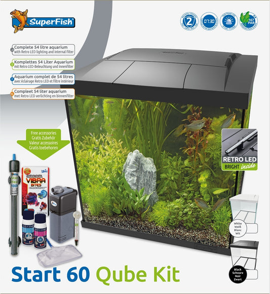 SF START 60 QUBE KIT ZWART